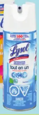 Giant Tiger Lysol wipes or spray offer