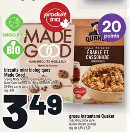 Metro BISCUITS MINI BIOLOGIQUES MADE GOOD offer