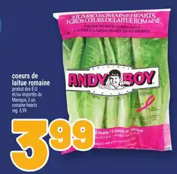 Metro COEURS DE LAITUE ROMAINE | ROMAINE HEARTS offer