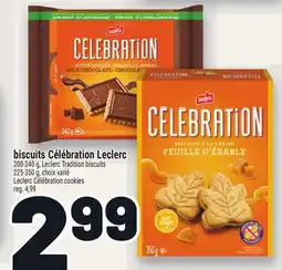 Metro CÉLÉBRATION COOKIES LECLERC | LECLERC TRADITION BISCUITS offer