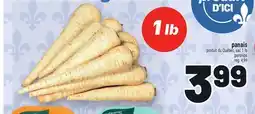 Metro PANAIS | PARSNIPS offer
