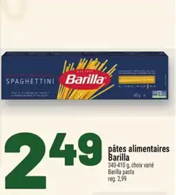 Metro PÂTES ALIMENTAIRES BARILLA | BARILLA PASTA offer