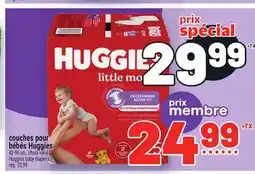 Metro COUCHES POUR BÉBÉS HUGGIES | HUGGIES BABY DIAPERS offer