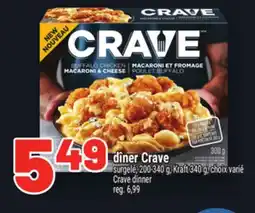 Metro DÎNER CRAVE | CRAVE DINNER offer