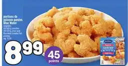 Metro PORTIONS DE POISSON PANÉES BLUE WATER | BLUE WATER BREADED FISH PORTIONS offer