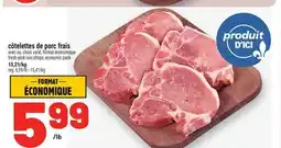 Metro CÔTELETTES DE PORC FRAIS | FRESH PORK LOIN CHOPS offer