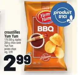 Metro CROUSTILLES YUMYUM | YUMYUM POTATO CHIPS offer