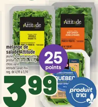Metro MÉLANGE DE SALADE ATTITUDE | ATTITUDE SALAD MIX offer