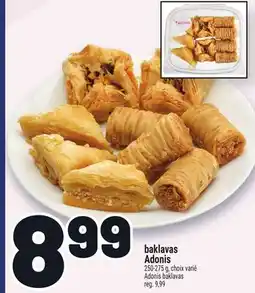 Metro BAKLAVAS ADONIS | ADONIS BAKLAVAS offer
