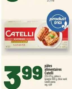 Metro PÂTES ALIMENTAIRES CATELLI | CATELLI PASTA offer