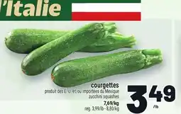 Metro COURGETTES | ZUCCHINI SQUASHES offer