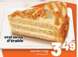 Metro GÂTEAU DÉLICE À L'ÉRABLE | MAPLE FUDGE DELIGHT CAKE offer