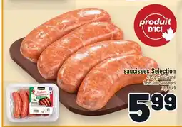 Metro SAUCISSES SELECTION | SELECTION SAUSAGES offer