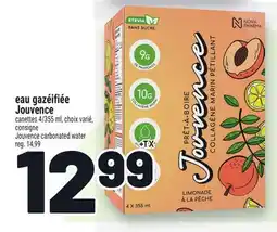 Metro EAU GAZÉIFIÉE JOUVENCE | JOUVENCE CARBONATED WATER offer