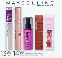 Proxim MAYBELLINE NEW YORK Selected makeup products offer
