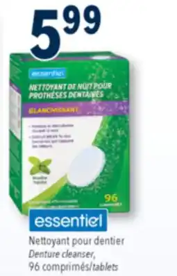 Familiprix Essentiel tablets offer