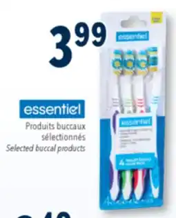 Familiprix ESSENTIEL Selected buccal products offer