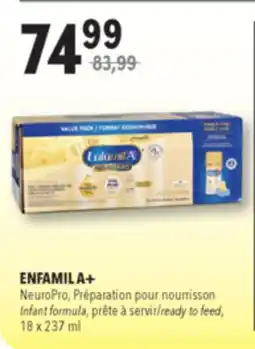 Familiprix ENFAMIL A+ Infant formula, ready to feed, 18 x 237 ml offer