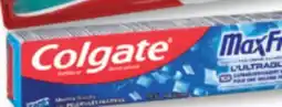 Familiprix Colgate MaxFresh Whitening anticavity toothpaste Cool Mint offer