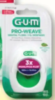 Familiprix GUM, Selected buccal products offer