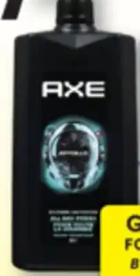 Familiprix AXE, Body wash offer