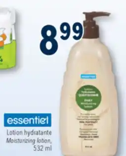 Familiprix ESSENTIEL Moisturizing lotion offer