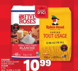 Marché Bonichoix FIVE ROSES OR ROBIN HOOD FLOUR offer