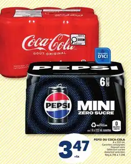 Marché Bonichoix PEPSI OR COCA-COLA offer