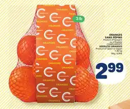 Marché Bonichoix COMPLIMENTS SEEDLESS ORANGES offer