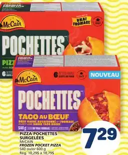 Marché Bonichoix McCAIN FROZEN POCKET PIZZA offer