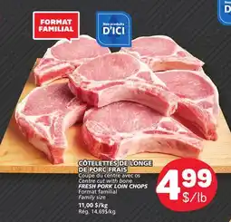 Marché Bonichoix FRESH PORK LOIN CHOPS offer