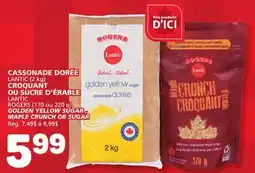 Marché Bonichoix LANTIC ROGERS GOLDEN YELLOW SUGAR, MAPLE CRUNCH OR SUGAR offer