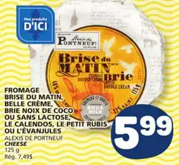 Marché Bonichoix ALEXIS DE PORTNEUF CHEESE offer