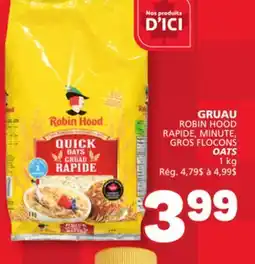 Marché Bonichoix ROBIN HOOD RAPIDE, MINUTE, GROS FLOCONS OAT offer