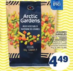 Marché Bonichoix ARCTIC GARDENS FROZEN FROZEN VEGETABLES offer