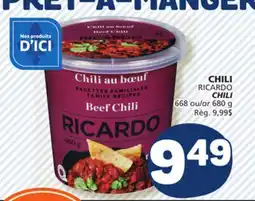 Marché Bonichoix RICARDO CHILI offer