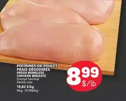 Marché Bonichoix FRESH BONELESS CHICKEN BREASTS offer