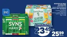 Marché Bonichoix SVNS HARD 7-UP, OR CAPTAIN MORGAN ALCOHOLIC MALT BEVERAGE offer