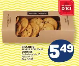 Marché Bonichoix SAVEURS DU FOUR COOKIES offer