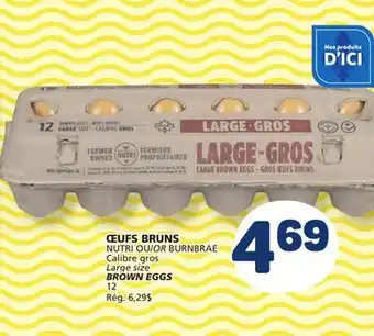 Marché Bonichoix NUTRI OR BURNBRAE BROWN EGGS offer