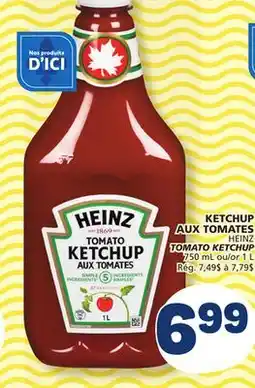 Marché Bonichoix HEINZ TOMATO KETCHUP offer