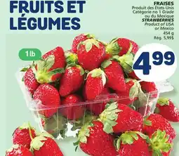 Marché Bonichoix STRAWBERRIES offer