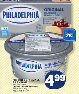 Marché Bonichoix PHILADELPHIA CREAM CHEESE PRODUCT offer