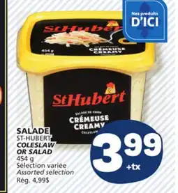 Marché Bonichoix ST-HUBERT COLESLAW OR SALAD offer