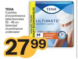 Brunet TENA Culottes d'incontinence sélectionnées offer