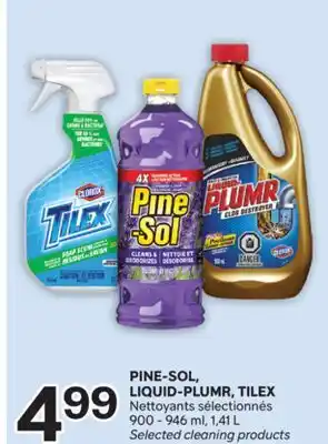 Brunet PINE-SOL, LIQUID-PLUMR, TILEX Nettoyants sélectionnés offer