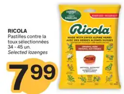 Brunet RICOLA Pastilles contre la toux sélectionnées offer