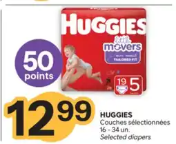 Brunet HUGGIES Couches sélectionnées offer