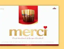 Brunet MERCI Chocolats sélectionnés offer