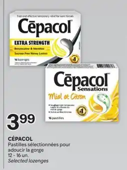 Brunet CÉPACOL Pastilles sélectionnées pour adoucir la gorge offer